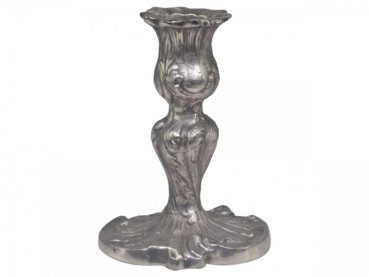 Preview: Chic Antique Kerzenhalter in Antik Silber Shabby Landhaus Preview: Chic Antique Kerzenhalter in Antik Silber Shabby Landhaus